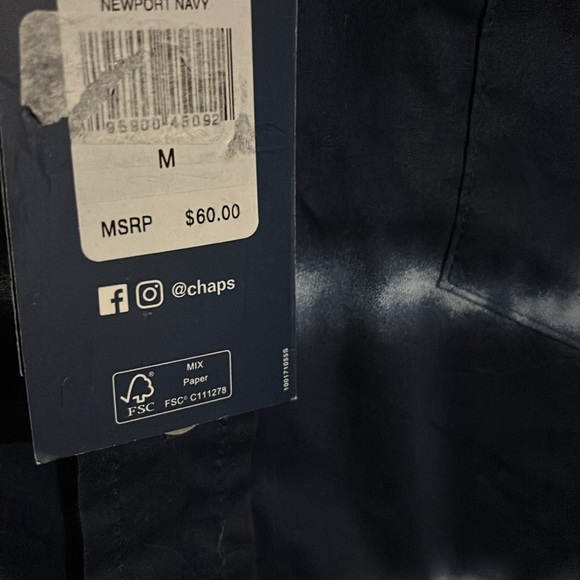 NWT BLUEChaps STretchButton Down - Picture 3 of 5